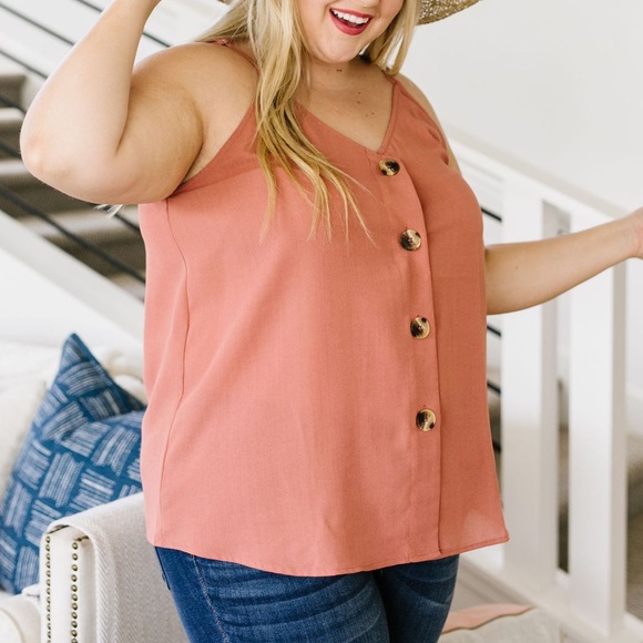 Big Buttons Cami - Picture 7 of 9